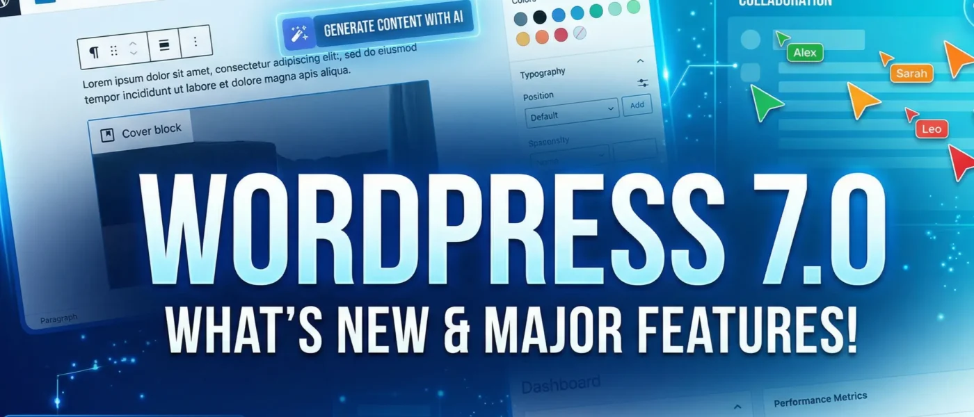 WordPress 7.0 Features: Real-Time Collaboration & AI